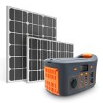 220V 300W Solar Portable Power Station Portable Mobile E Scooter Charging