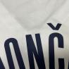 Buy cheap 77 Plain White Basketball Jersey Polyester Striped Basketball Shirt Quick Dry from wholesalers