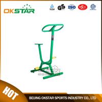 Buy cheap outdoor gym equipment steel based zinc powder coating exercise bike Fitness Bike product