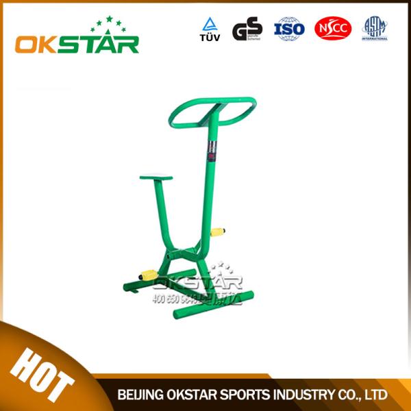 Buy cheap outdoor gym equipment steel based zinc powder coating exercise bike Fitness Bike-OK-Z08A from wholesalers