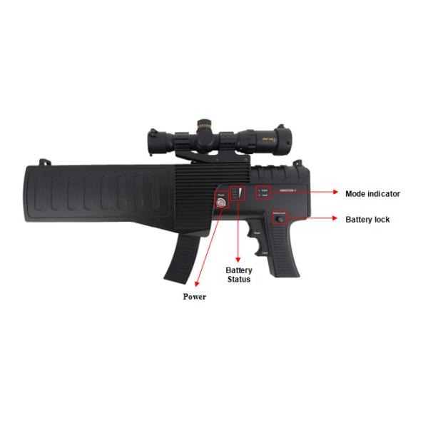 Buy cheap Hand Held 900Mhz Anti Drone Jammer Low Pollution from wholesalers