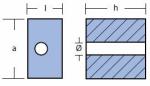 Military Magnesium Anode For Johnson Evinrude Gearcase Magnesium Anode Replaces