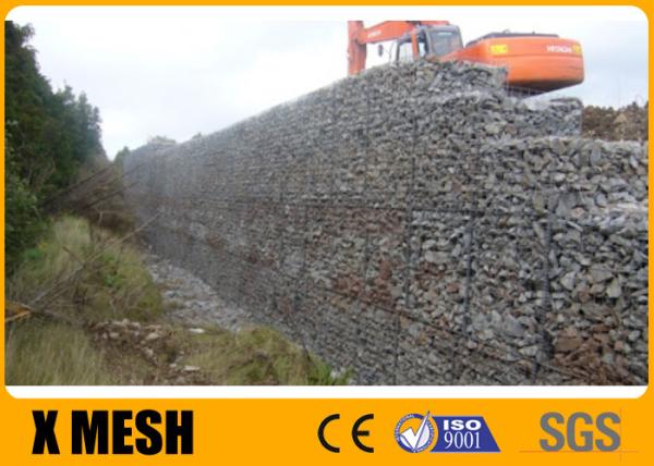 Buy cheap Galfan Hexagonal Gabion Basket ASTM A974 2mm Wire Dia from wholesalers