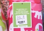 Cartoon Elephant Warm Baby Blanket Knitted Baby Swaddle Gift Box Package