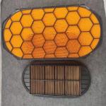 OE 4969841 4969842 Honeycomb Filter Air Cooler for Caterpillar 336D 320E SEM