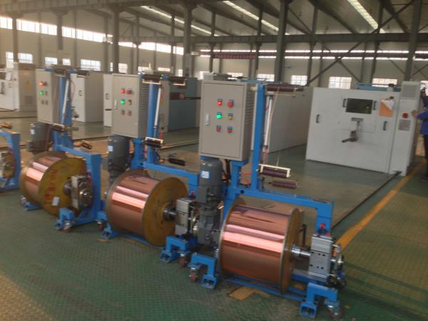 Buy cheap Copper Wire Shaftless Active Pay Off Machine Multiple Drawing Bobbins from wholesalers