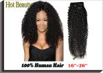 100g 5A Virgin Brazilian Hair Kinky Curly, No Shedding For Girl