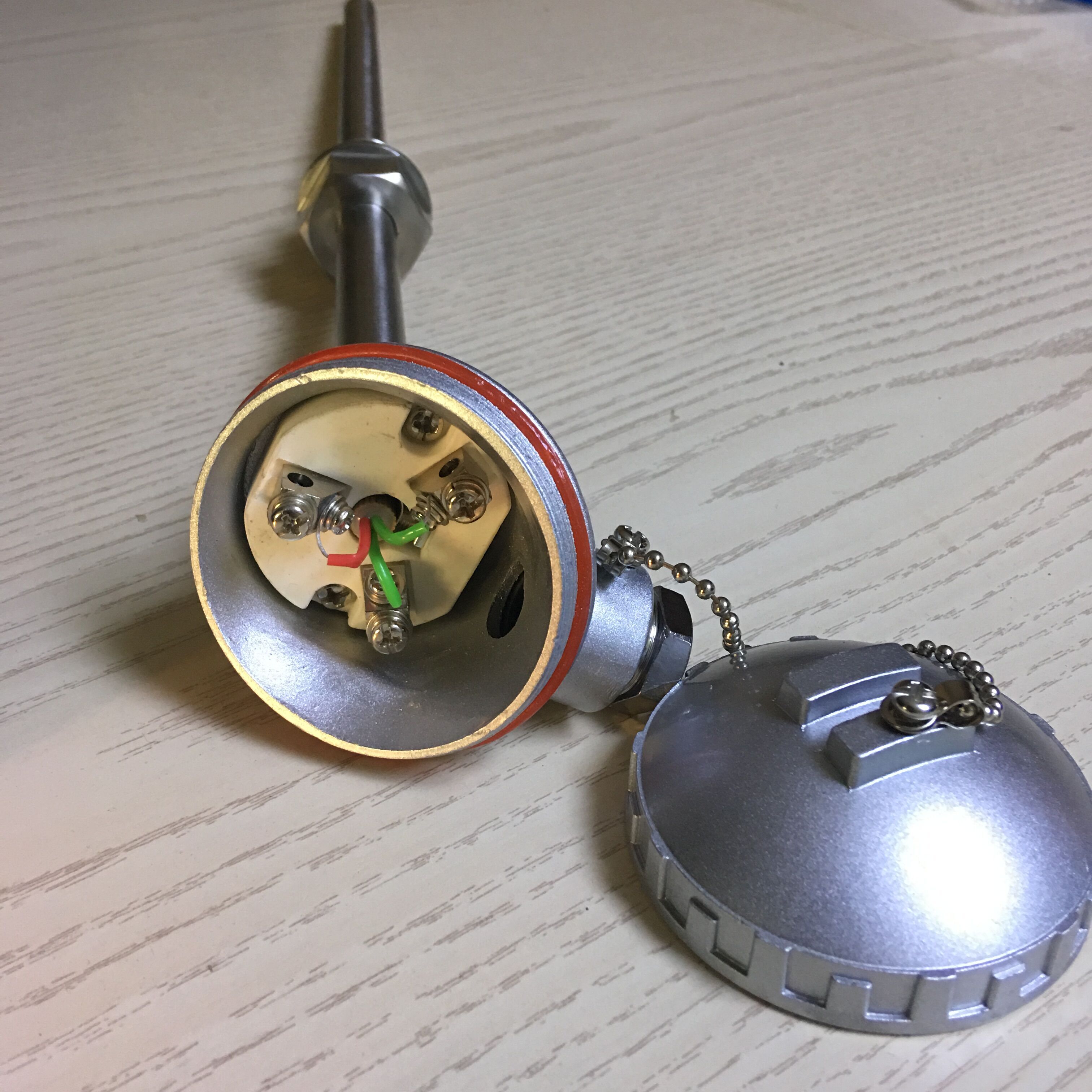 Customized Support OEM High Temperature Armored WZP Temperature Sensor for Industrial