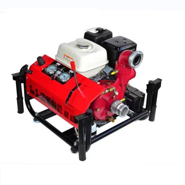 Buy cheap Hand Lift Vacuum Petrol Fire Fighting Pump 2.5 Inch 13HP Gas Fire Pumps from wholesalers
