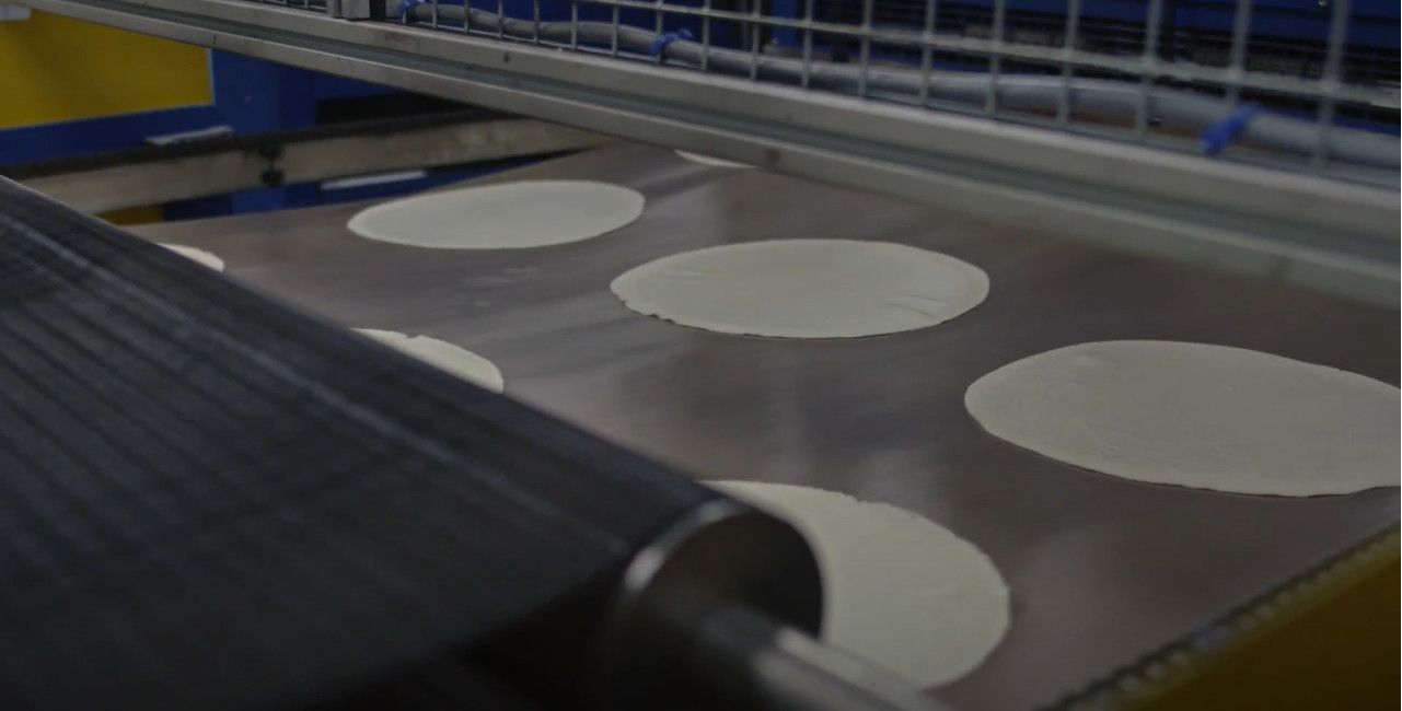 Indian Traditional Roti Chapati Making Machine Antibacterial Mexican Tortilla Machine