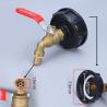Buy cheap Flange Connection Water Tank Tap Adapter 1/2 3/4 INCH Iron Brass Valve Fitting Parts from wholesalers