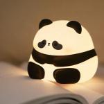 Cute Panda Led Light Usb Rechargeable Portable Night Lamp Touch Light kids table