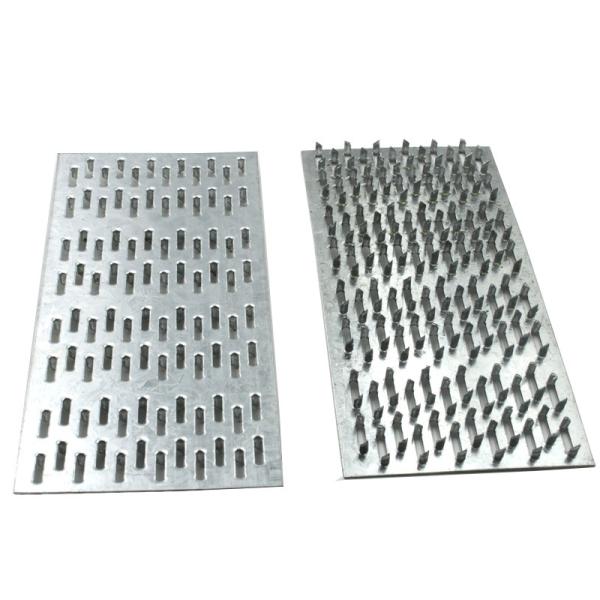 Buy cheap Long-Lasting Black Railway Sleeper Wood Tooth Nail Plate for Secure Connections from wholesalers