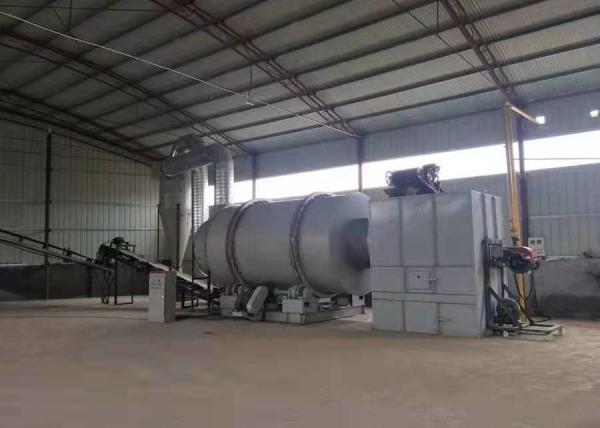 Buy cheap Small Quartz Silica Sand Dryer Machine Three Cylinder Rotary Drum 5-30 Tph from wholesalers