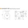 Buy cheap TPE Industrial Metal Casters 3 Inch 75mm Caster Wheels 5723P-57 from wholesalers