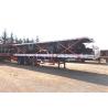 Buy cheap 2 Axle 3 Axle 40 Ft 20 Ft Flatbed Container Semi Trailer from wholesalers