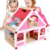 Buy cheap 37.5cm Casa Vintage Wooden Dollhouse Furniture DIY Miniature from wholesalers