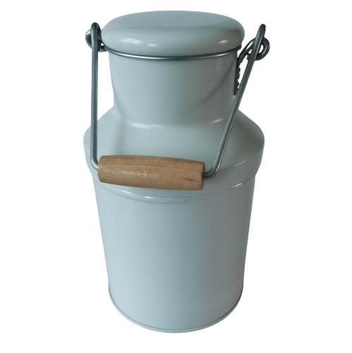Buy cheap Vintage Decorative Metal Tin Milk Churn With Wood Handle Sweets Tin Packaging from wholesalers
