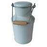 Buy cheap Vintage Decorative Metal Tin Milk Churn With Wood Handle Sweets Tin Packaging from wholesalers