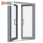 Buy cheap Aluminium Double Glazed French Doors , Soundproof French Hinged Doors STEEL DOOR HINGE swing door hinge DOOR CONCEAL from wholesalers