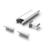Buy cheap 23*9mm Recessed Aluminum LED Profile from wholesalers