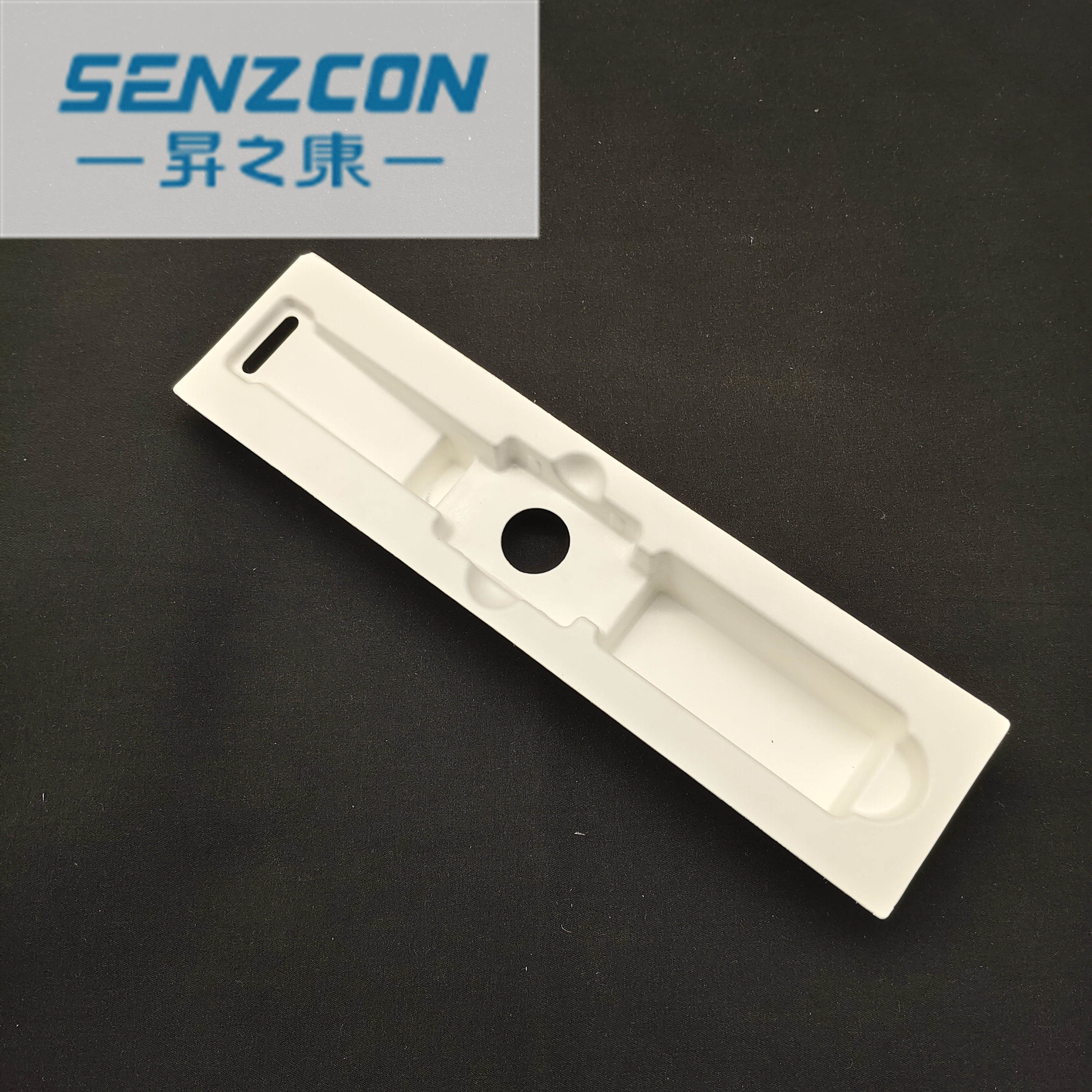 The pulp molding factory directly supplies the packaging for electronic watches. It has an embedded base that prevents falling and provides shock