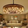 Buy cheap Semi flush Crystal ceiling Pendant Light Fixtures Amber Color For Home Decoration (WH-CA-21) from wholesalers