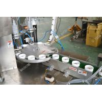 Buy cheap Bottle Cap Lining Machine / Cut Insert Sealing Aluminum Foil Lining Machine product