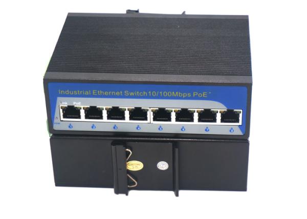 Buy cheap High Performance 8 PoE Unmanaged Media Converter 100Tx Ports Metal Housing from wholesalers