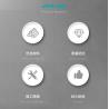 Buy cheap Semi Circular Metal Glass Clips Durable Fixing For 6mm Thickness Glass from wholesalers