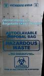 Medical consumables biohazard waste disposal supplies, LDPE plastic medical