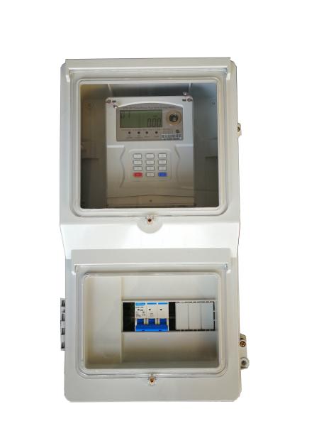 Buy cheap 400V 400imp/KWh Smart Prepaid Electricity Meter With Circuit Breaker from wholesalers