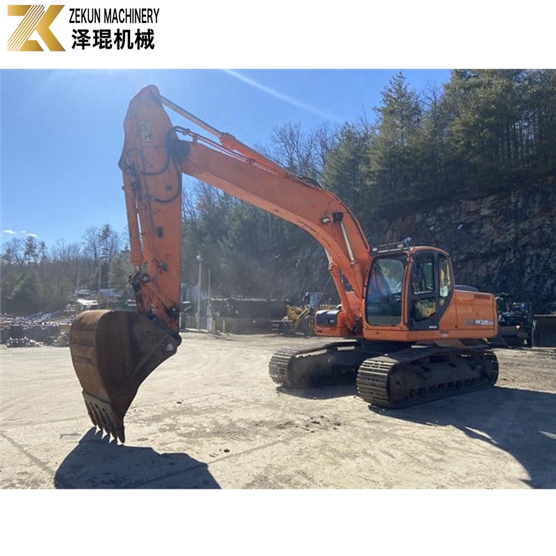 DX225 Used Doosan Excavator DX225LCA 2020-2022 Earth Excavation Equipment
