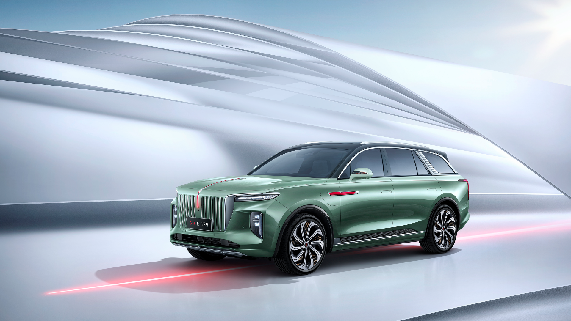 High-end executive car 2021 Hongqi E-HS9 4 seats 6seats 7seats Electric SUV New energy vehicle ev car made in China