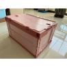 Buy cheap Folding HDPE Plastic Storage Crate With Attached Lid from wholesalers