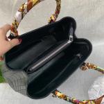 Authentic Crocodile Belly Skin Women Handbag Genuine Alligator Leather Female