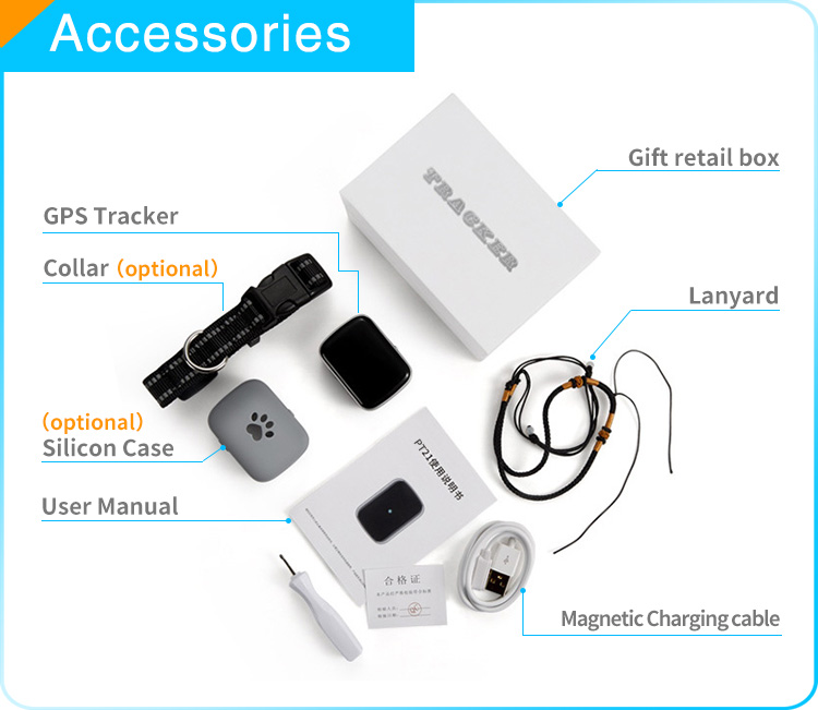 1800MHz Cat Gps Tracker Collar
