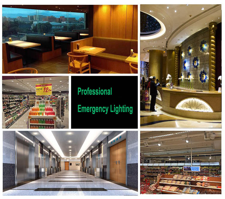 Professional Fluorescent Exit Sign Light Fixture For Metro Station