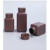 Buy cheap 250ml Small HDPE Square Brown Reagent Bottle For Industrial Chemical Liquid from wholesalers