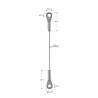 Buy cheap Double Long Brass Eyelets Stainless Steel Wire Rope For Stage Light Downlight YW86524 from wholesalers
