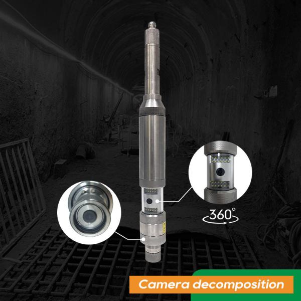 Buy cheap Waterproof Dual Borehole Inspection Camera 73mm Diameter Side Camera 360degree Rotate from wholesalers