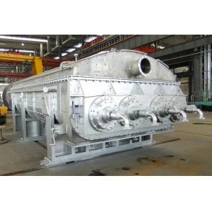 China Hollow Blade Sludge Dryer Machine , Rotary Vacuum Paddle Dryer on sale