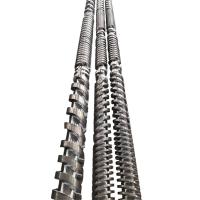 Buy cheap 38CrMoAIA Extruder Screw Barrel For PP PET PE Extrusion Machine product
