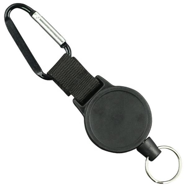Buy cheap Deyi Badge Reel Heavy Duty Badge Reel Retractable Keychain Carabiner Badge Clip Phone Lanyard ID Badge Holders from wholesalers