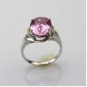 Buy cheap Women Fashion Oval Blue Topaz Cubic Zirconia 925 Silver Ring (F47-F53) from wholesalers