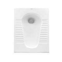 Buy cheap Ceramic Toilet Squatting Pan , S trap Squat Type Toilet Bowl product
