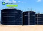 Glass Fused To Steel Industrial Liquid Tanks For Sewage Treatment Plants