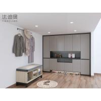 Buy cheap Modern Elegance Durable And Customizable Light Gray Stainless Steel Shoe Cabinet product