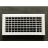 Buy cheap Commercial Stainless Steel Vent Aluminium Double Deflection Air Grille Outlet Vent from wholesalers