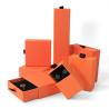 Buy cheap Wholesale manufacturing Eco Friendly high quality gift Jewellery Box Personalized Custom Ring Necklace Earring Bracelet Packaging Orange Cardboard from wholesalers